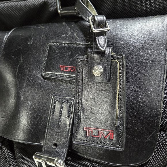 TUMI 24515D [TOWN HOUSE] William Document Briefcase / Shoulder Bag Laptop BLACK - Picture 2 of 16